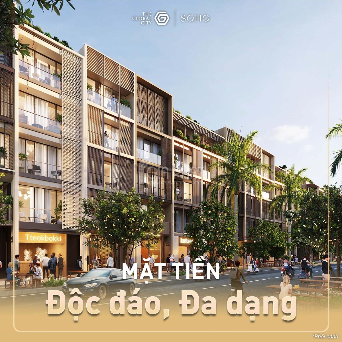 Khám Phá Nhà Phố Soho The Global City – Không Gian Sống Đẳng Cấp 2025