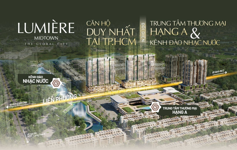 Vì sao Lumière Midtown là “điểm đến kép” cho nhà đầu tư