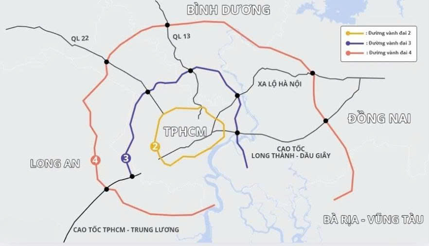 Vành đai 4 cung đường vàng kết nối liên vùng và đòn bẩy cho bất động sản 2026