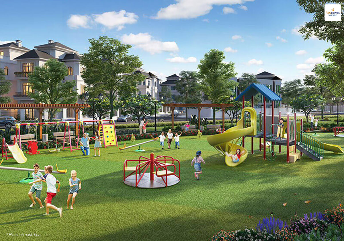 Môi trường sống văn minh tại chung cư vinhome hóc môn