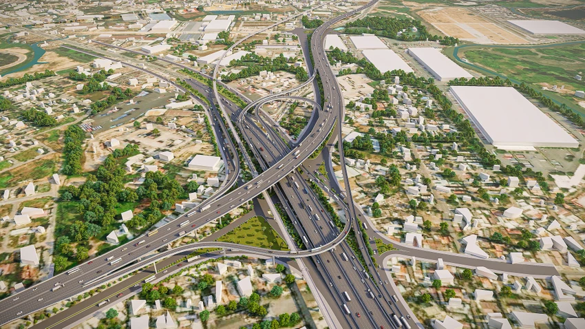 Phối cảnh không gian xanh tại dự án ven Vành đai 3 HCM