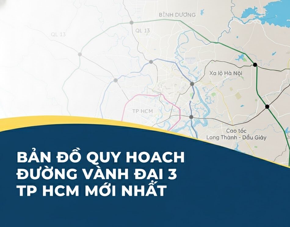 bản đồ đường vành đai 3 TP HCM.