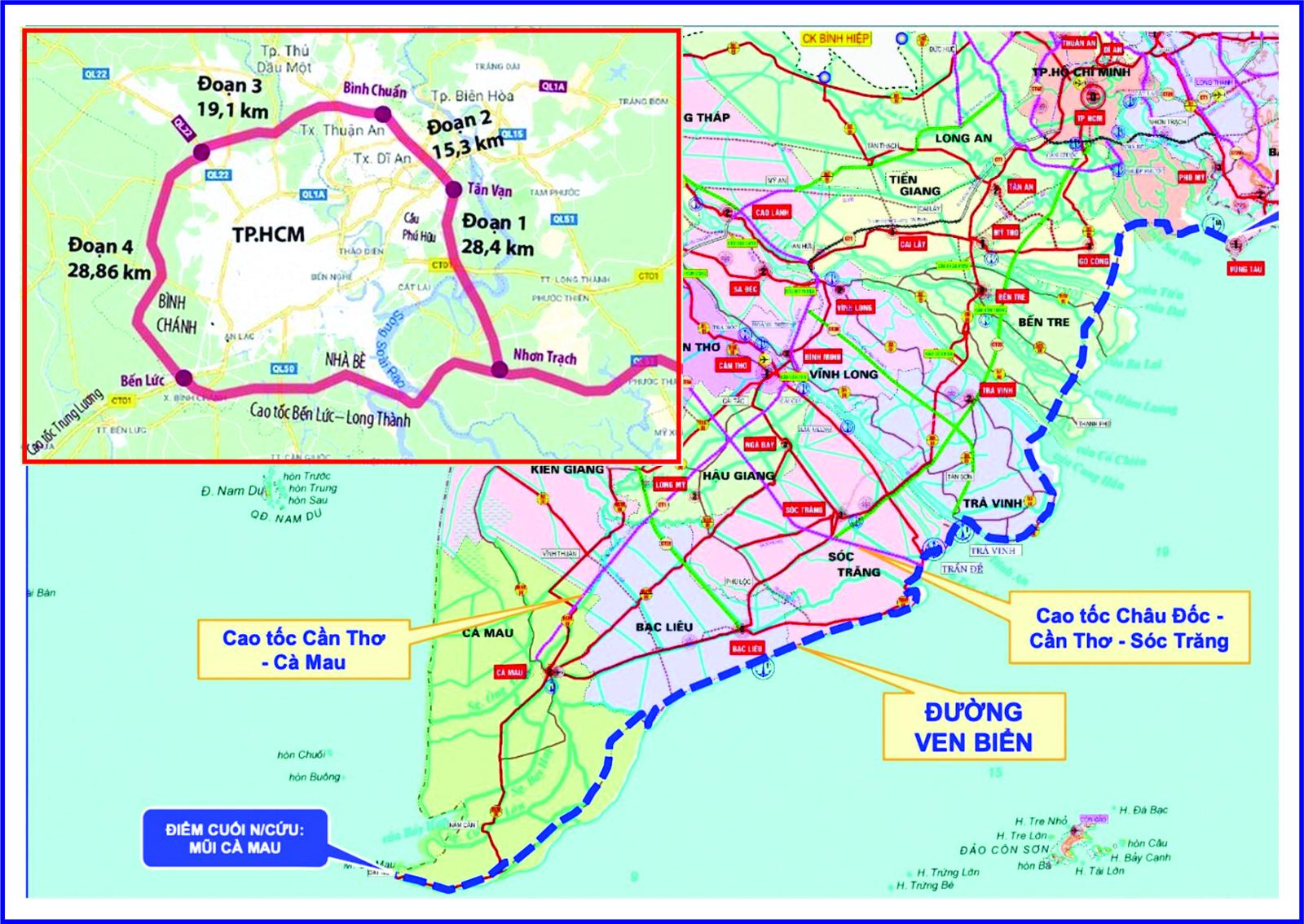 Đường vành đai 3 cú hích hạ tầng thúc đẩy tiềm năng tăng giá bất động sản Hóc Môn
