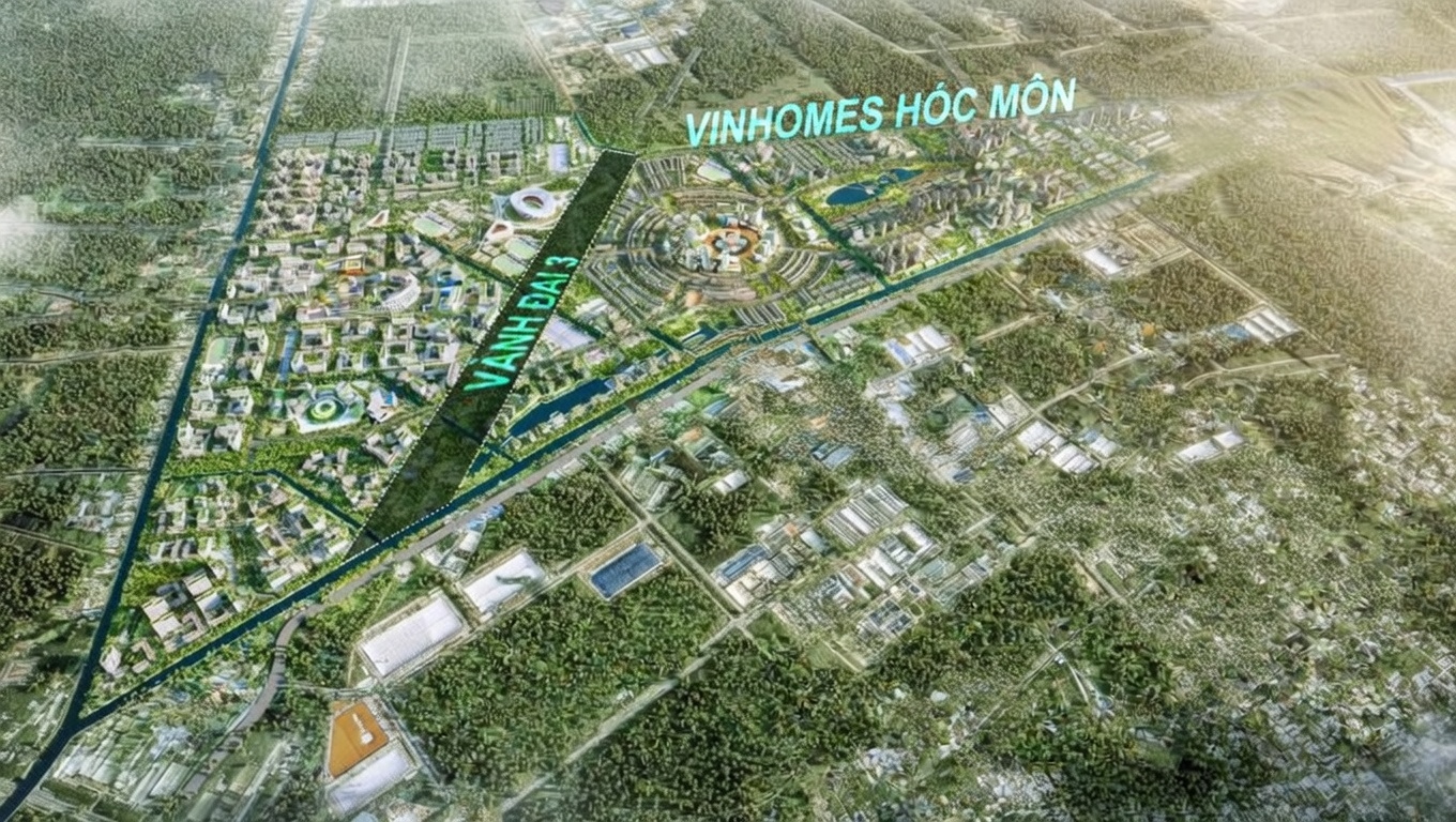 vị trí chiến lược dự án vinhome hóc môn kết nối quốc lộ 22