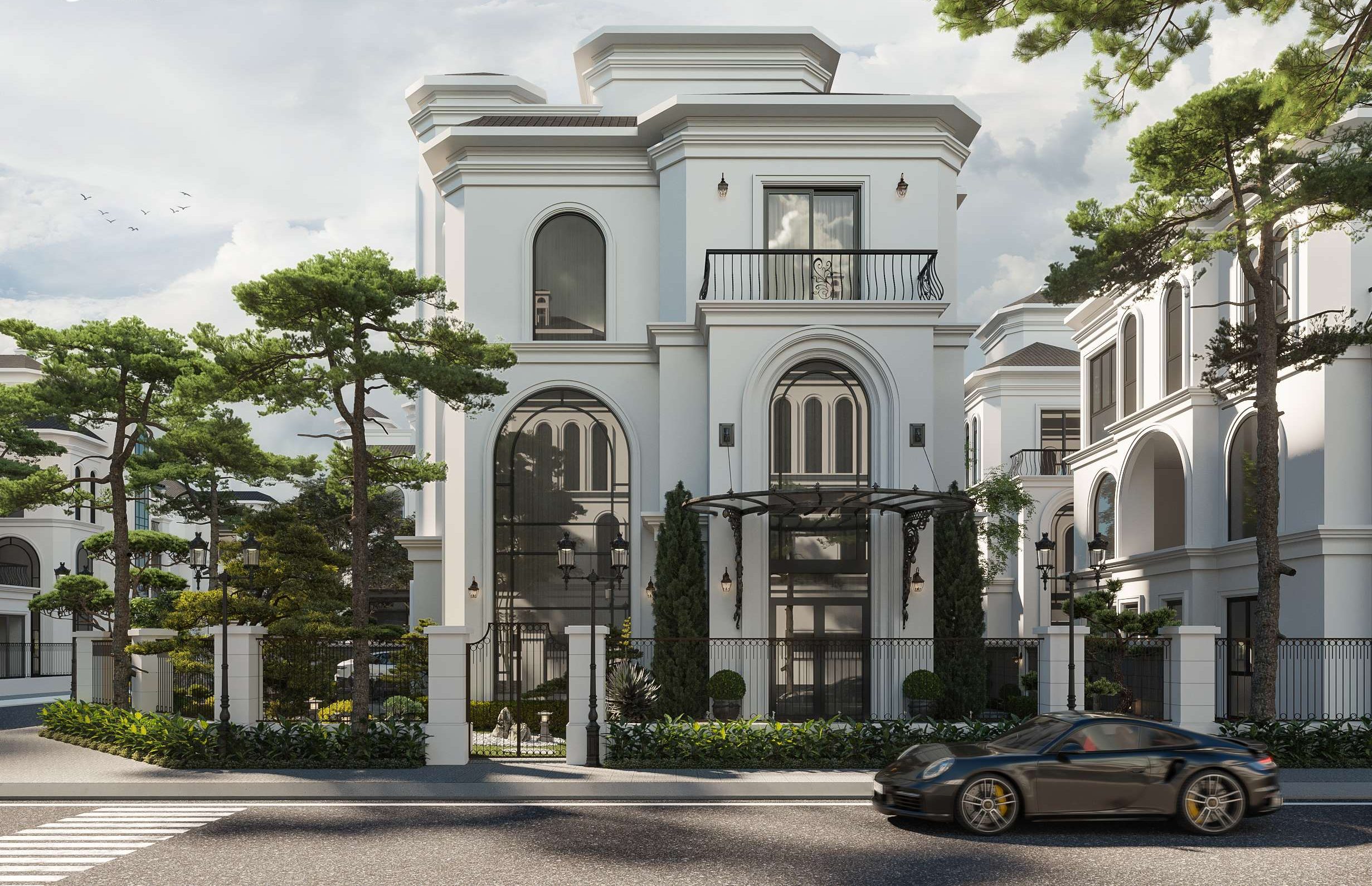 Mặt bằng Phân Khu Biệt Thự Đơn Lập Vinhomes Hóc Môn