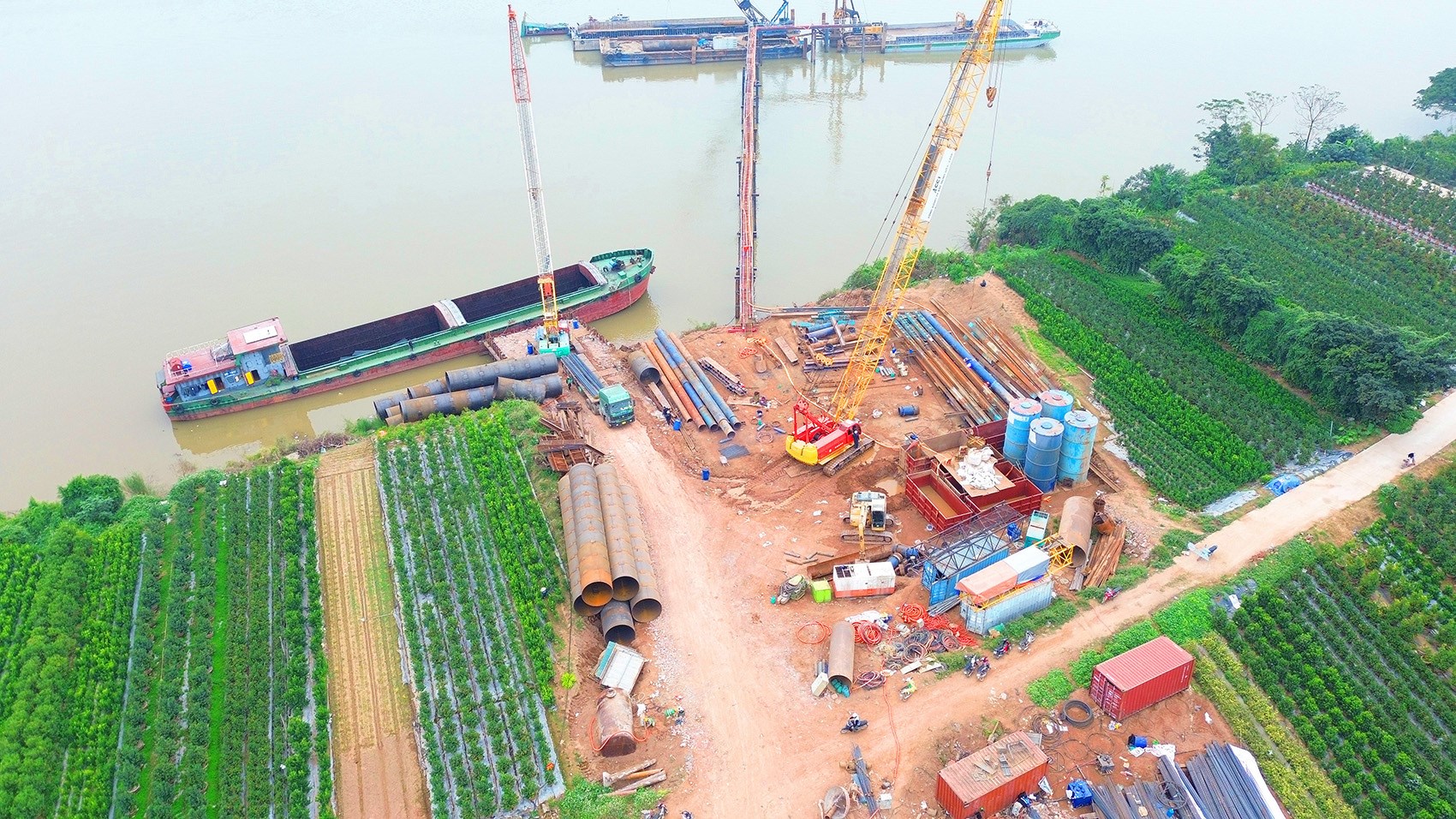 Tiến độ thi công đường vành đai 4 tphcm và cú hích cho Vinhomes Hóc Môn