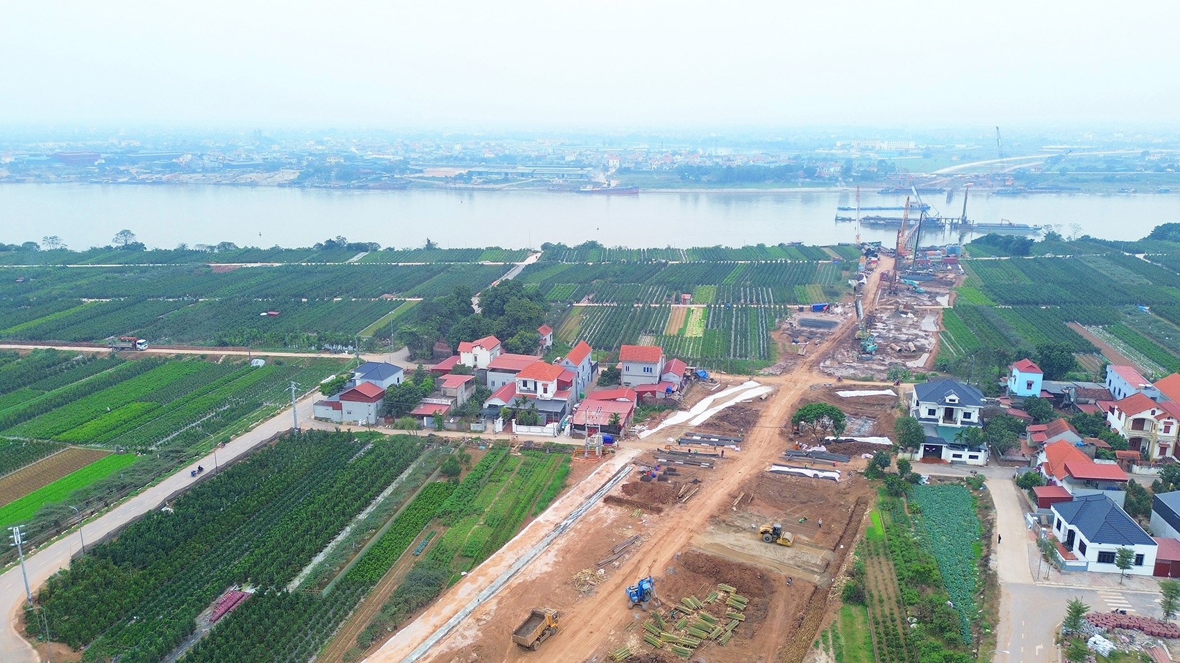 Tiến độ thi công đường vành đai 4 tphcm và cú hích cho Vinhomes Hóc Môn