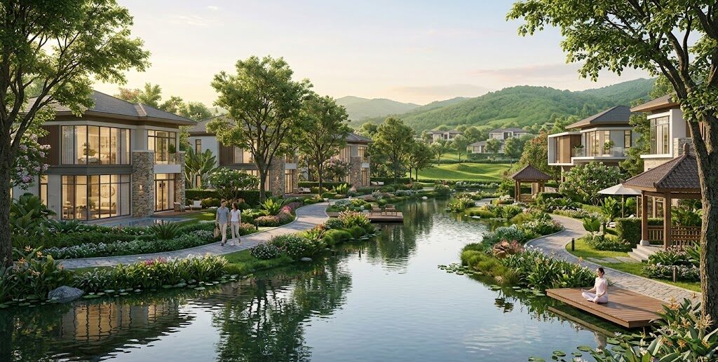 Spring villa Không Gian Sống Di Sản Và Nghệ Thuật Kết Nối Gia Đình Thượng Lưu