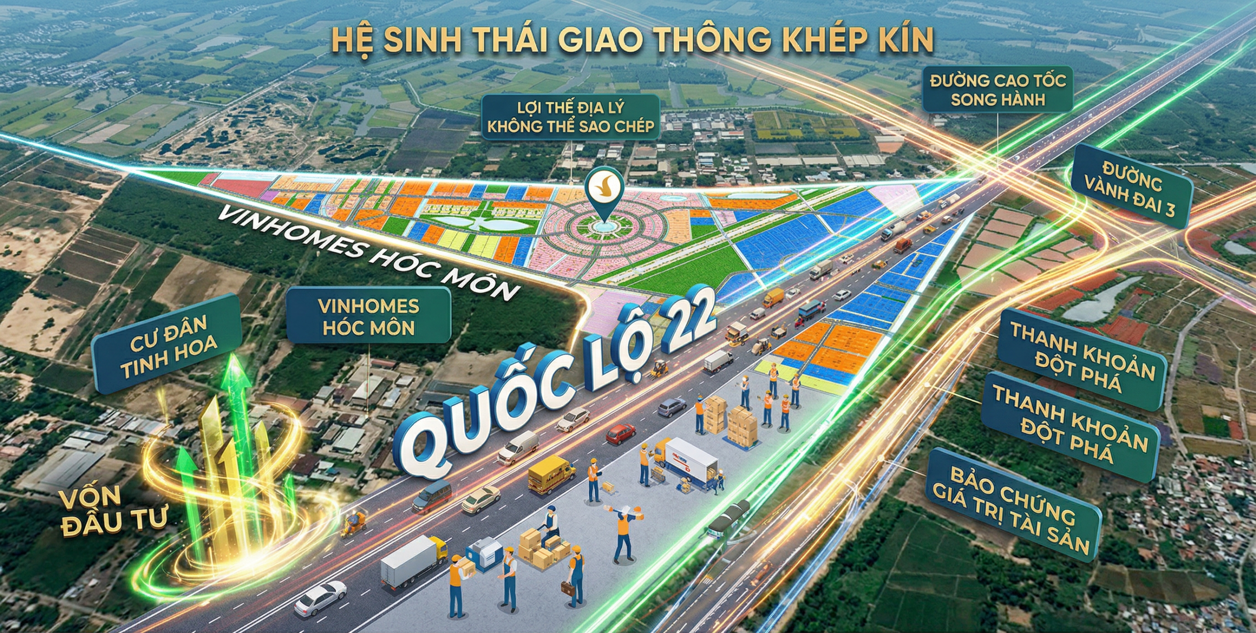 Tiềm năng phát triển kinh tế dọc tuyến Quốc lộ 22