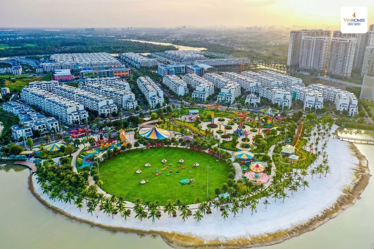 Vinhomes Hóc Môn Vinhome Land kiến trúc nhà phố sang trọng