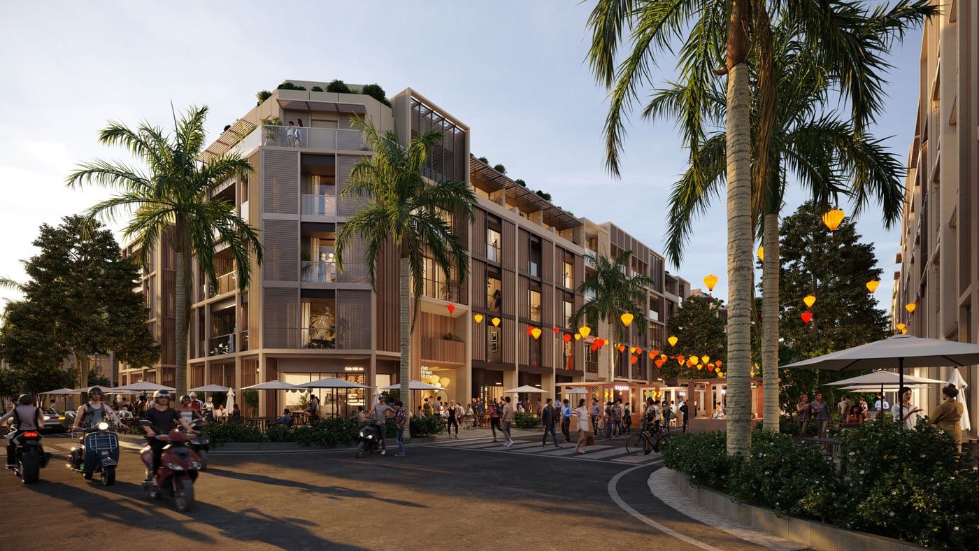 Phố thương mại SoHo được phát triển dựa trên cảm hứng từ những khu phố sầm uất NewYork, DuBai, Bangkok.