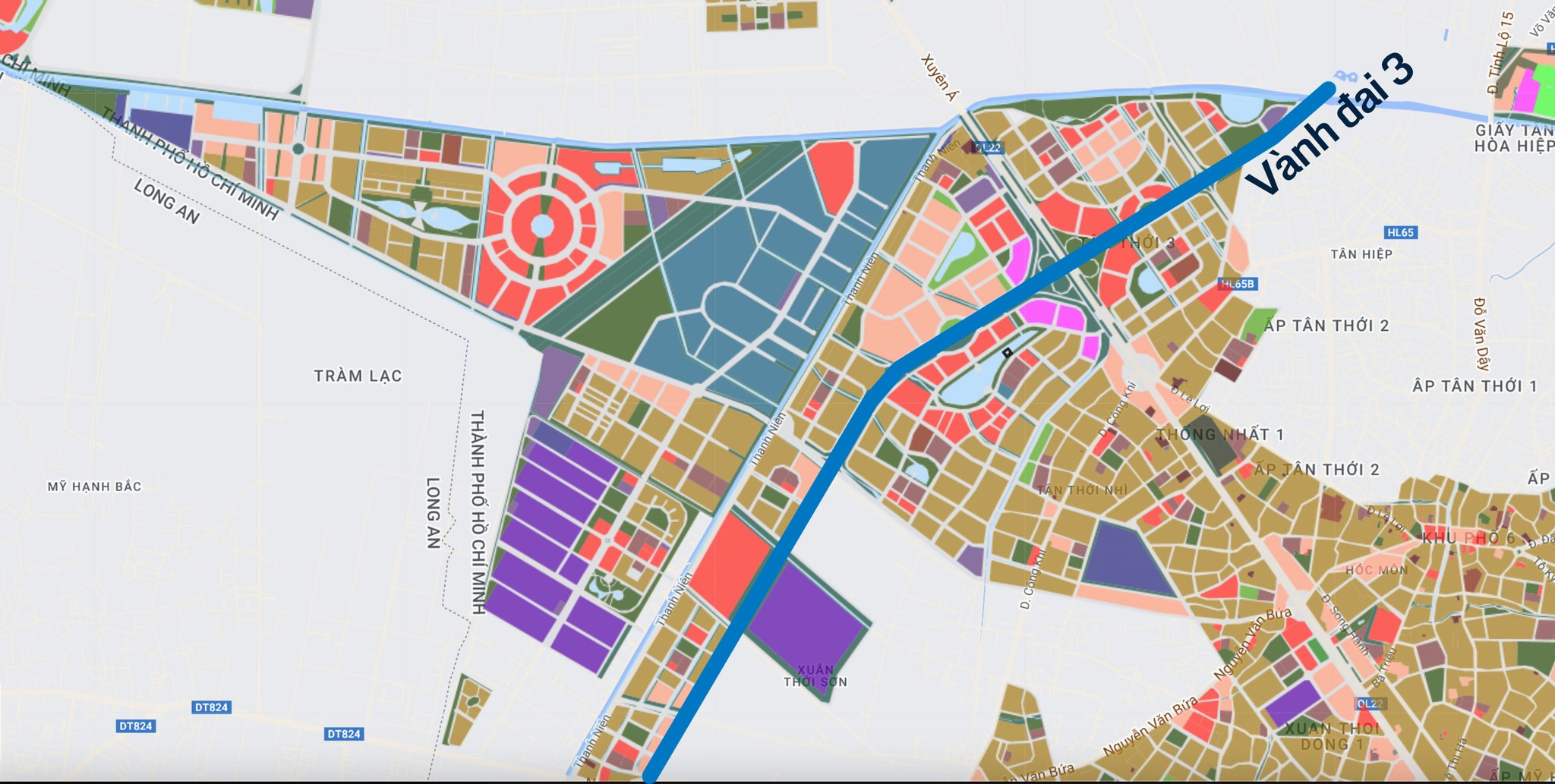 phân khu vinhomes hóc môn