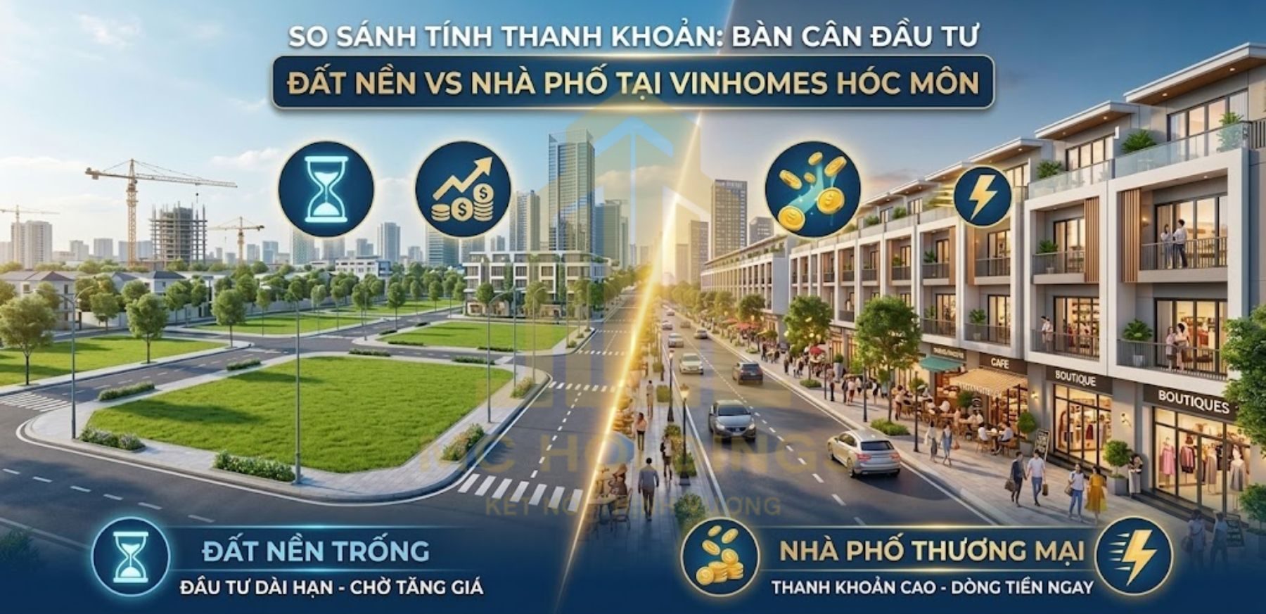Giải bài toán thanh khoản thông qua quyết định bán đất quốc lộ 22 củ chi