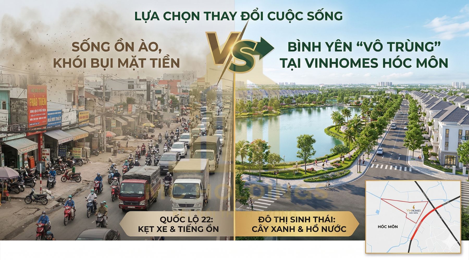Lý do sức khỏe khiến giới thượng lưu quyết định bán nhà mặt tiền quốc lộ 22 huyện hóc môn