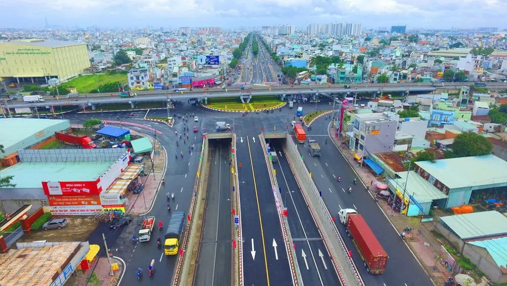 Vị trí Chiến lược và Tiềm năng Kết nối Giao thông Nút giao An Sương (Quận 12) Vinhomes Sài Gòn Park
