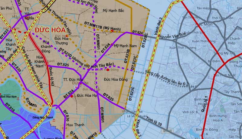 Tín hiệu hạ tầng đằng sau thông tin Quốc lộ 22 đổi tên