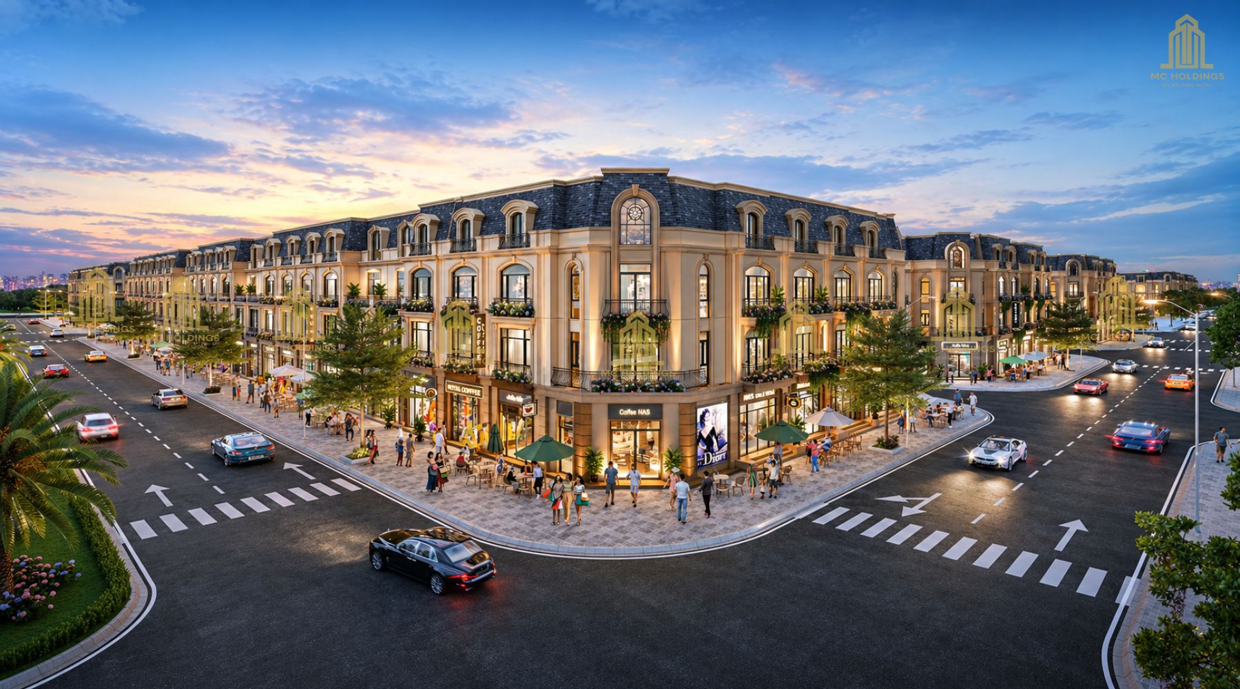 Chuỗi Shophouse Thời Thượng – Giao Lộ Kinh Doanh Thịnh Vượng