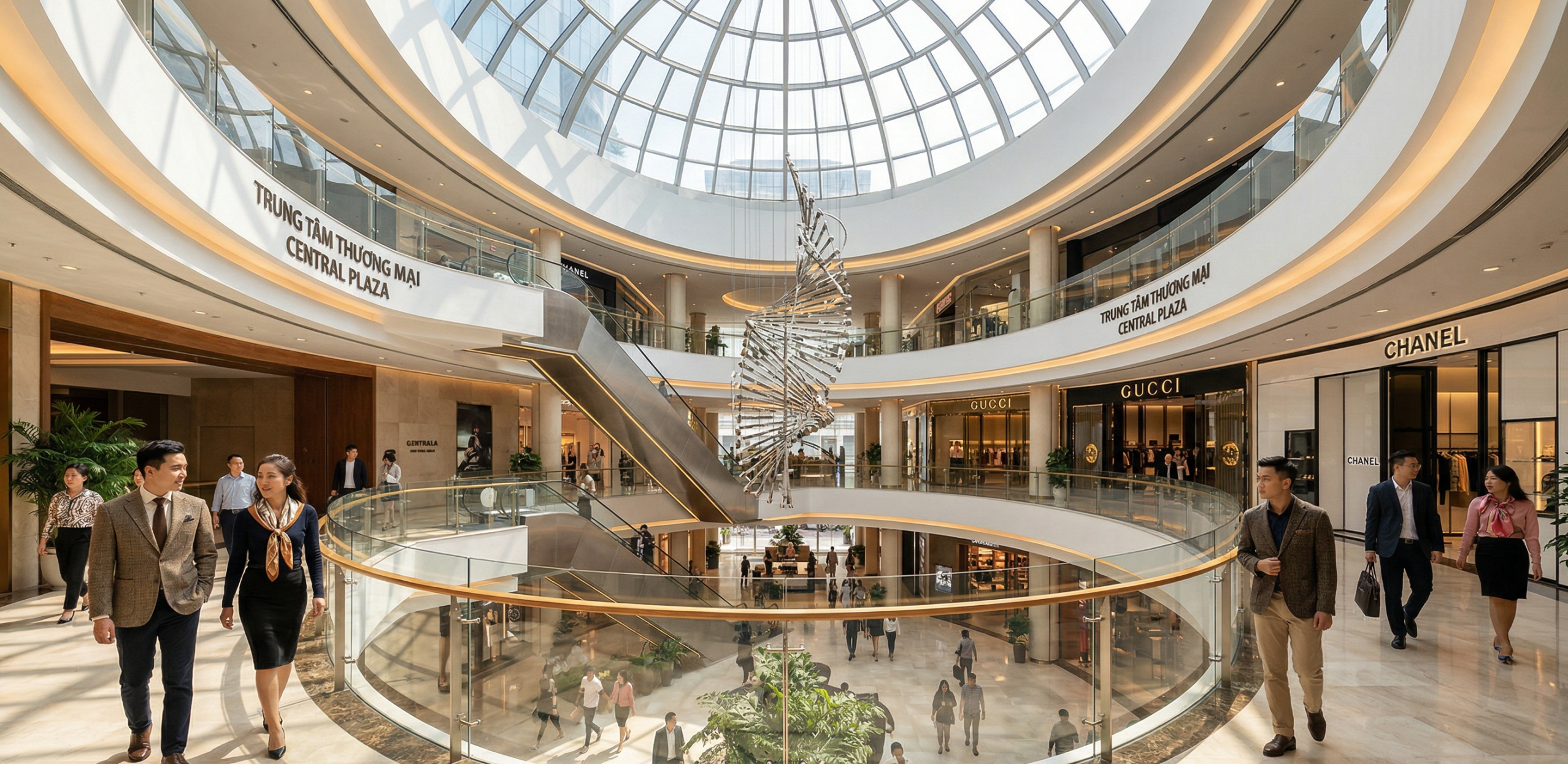 Trung tâm thương mại lớn nhất Việt Nam trong chuỗi Tiện ích The Global City