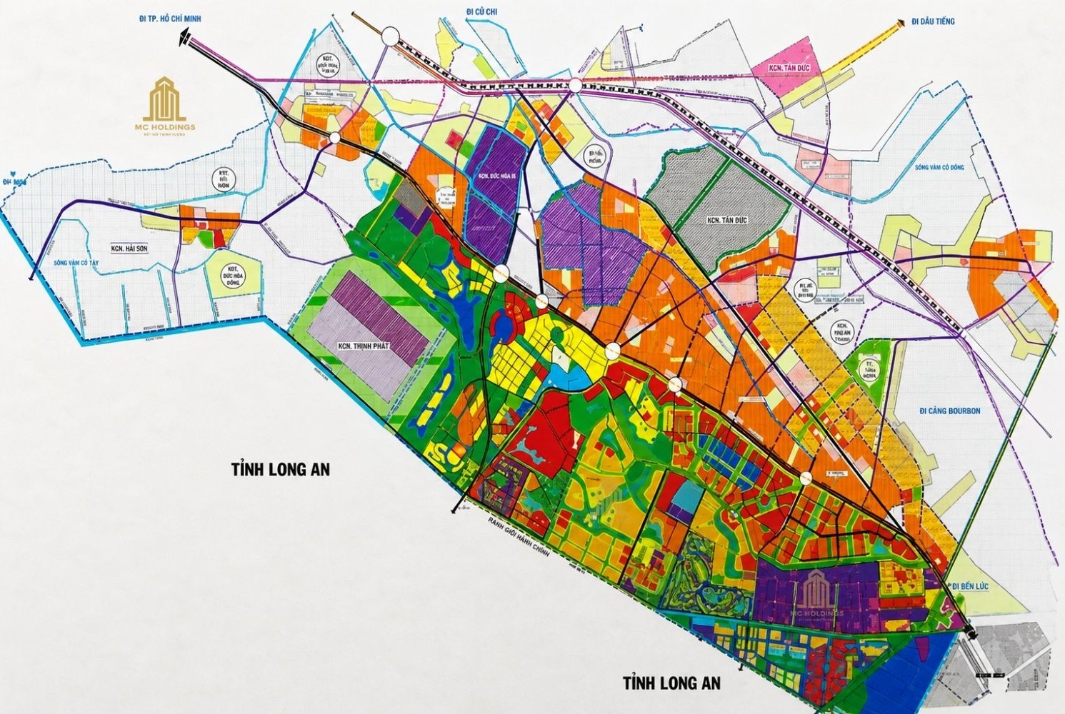 Khu đô thị Tây Bắc Củ Chi: Trong bán kính 10km, sự cộng hưởng giữa Vinhomes Hóc Môn, Vinhomes Sai Gon park và quy hoạch KĐT Tây Bắc tạo nên một cực tăng trưởng mới