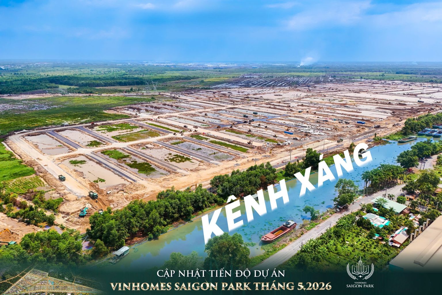 Cập nhật tiến độ xây dựng vinhoems Hóc Môn 