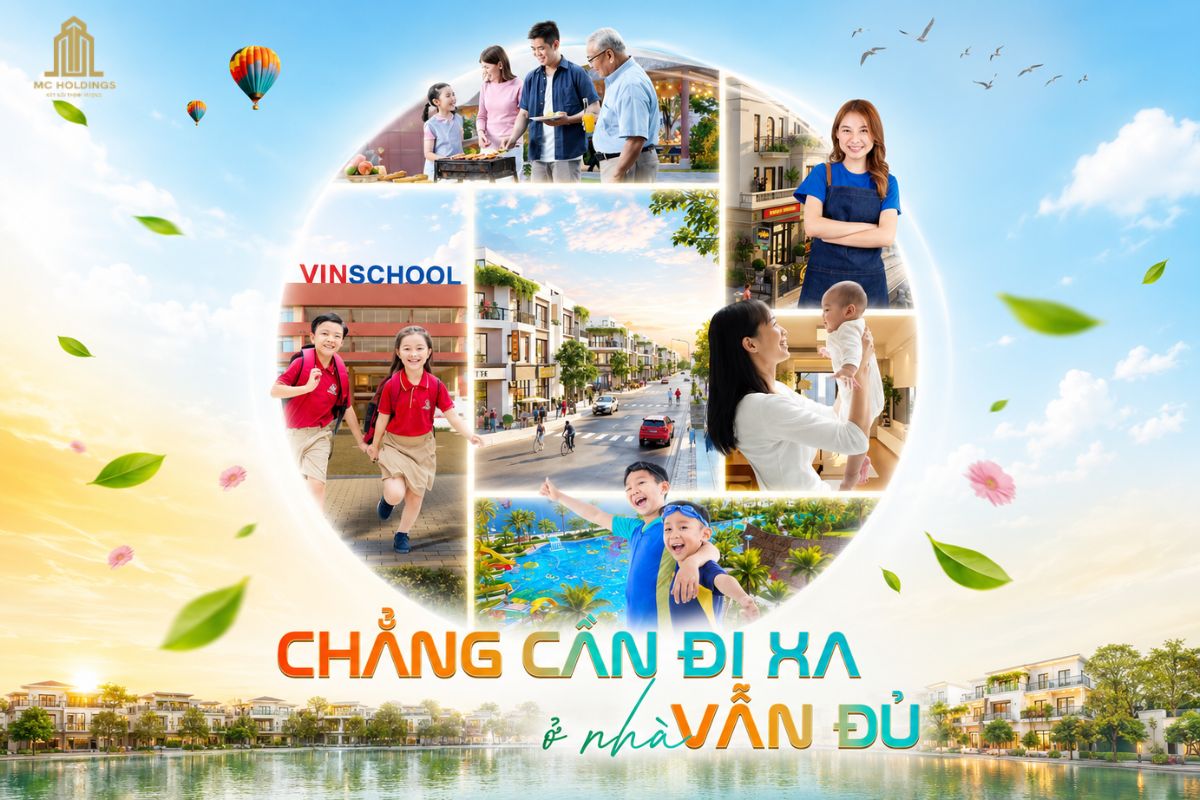 Hệ sinh thái All in one của Vinhomes Hóc Môn