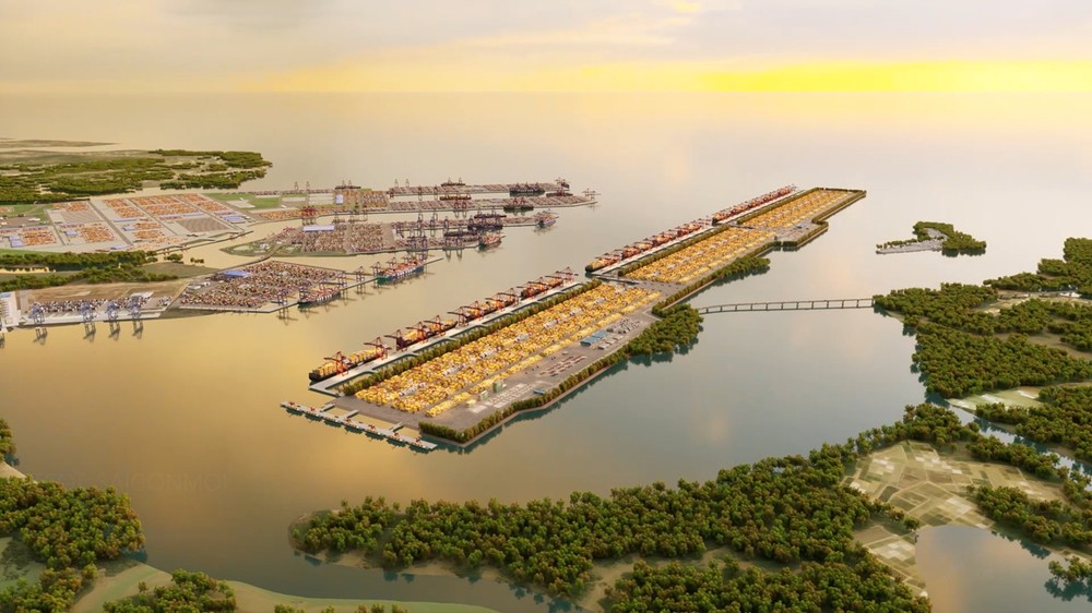 Siêu cảng quốc tế Cần Giờ đang đẩy nhanh tiến độ