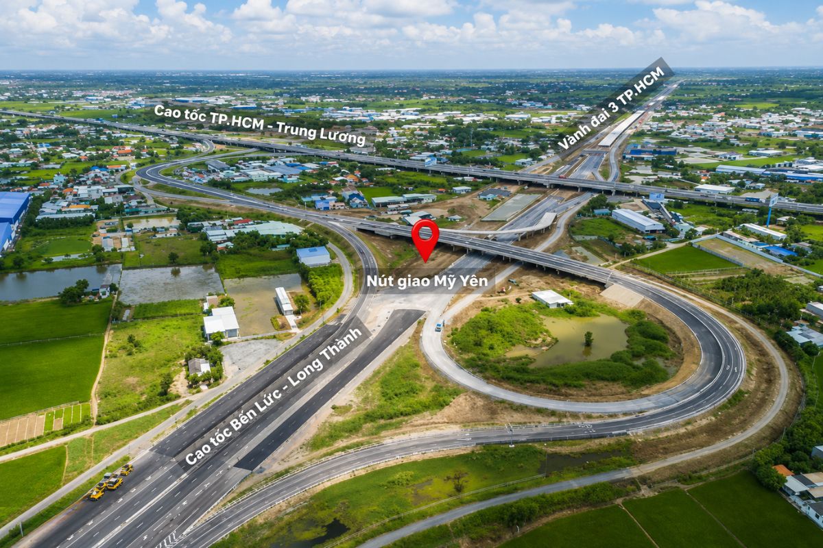 Tiến độ nút giao Vành Đai 3 và Quốc Lộ 22 đang được đẩy nhanh tiến độ