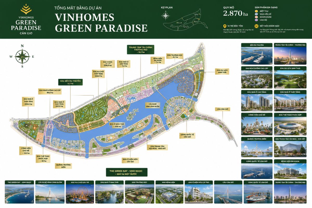 Vị trí dự án Vinhomes Cần Giờ