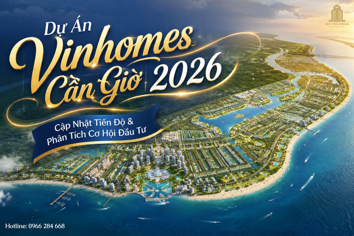 dự án Vinhomes Cần Giờ (Vinhomes Green Paradise) đang trở thành tâm điểm thu hút dòng vốn đầu tư