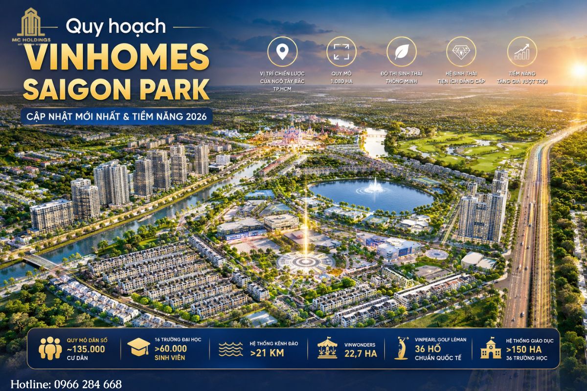 Quy hoạch Vinhomes Saigon Park mới nhất